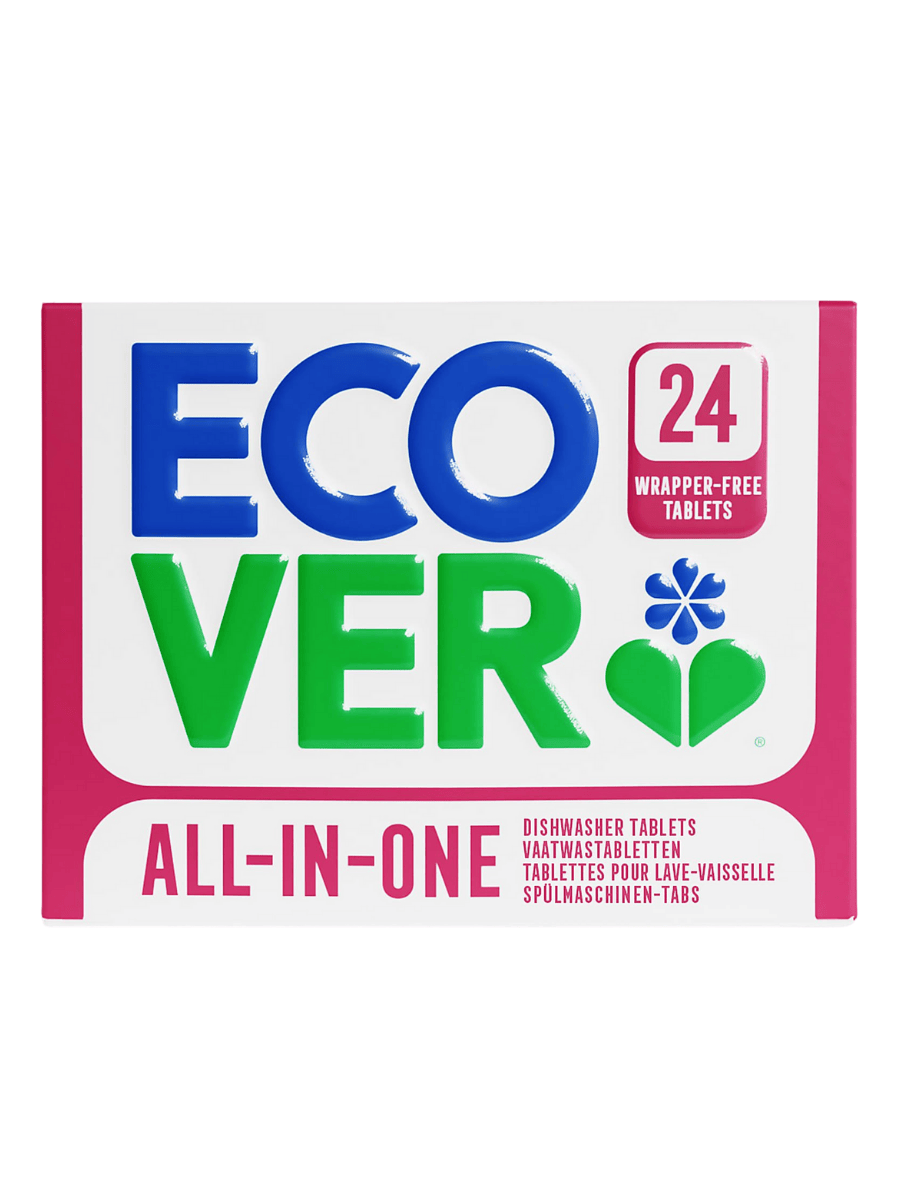Эко таблетки для посудомоечной машины Ecover All in One 24шт